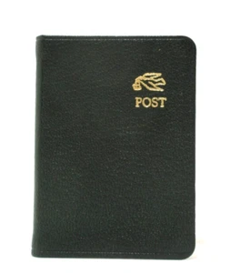 Post Miniatures Mini Notebook 3x4" Lined Pages Leather Cover 160 Pages Dk Green - Picture 1 of 5
