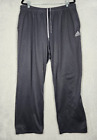 Adidas Pants Mens 2xl Black Climawarm Tech Fleece Pant Drawstring Baggy 37x28"