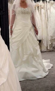 ronald joyce wedding dress size 12 - Picture 1 of 4