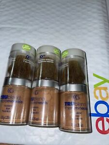 3 LOT CoverGirl TruBlend MicroMinerals Loose Powder Foundation #4 Soft Honey 455