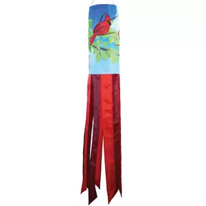 40" CARDINAL Inspiration Windsock, In the Breeze 5212, bordado, aplicado - Imagen 1 de 4