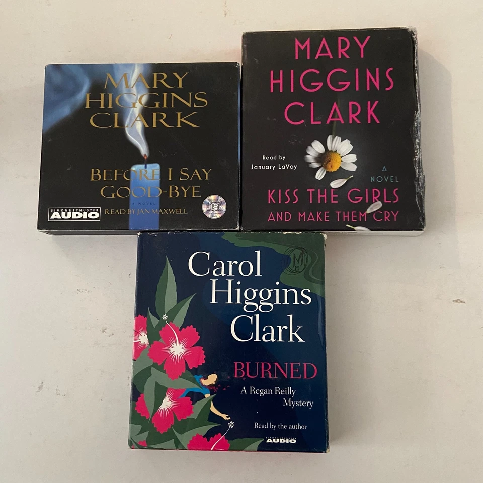 Mary Higgins Clark Carol Higgins Clark Audio Books Lot of 3 Kiss the Girls - image 1 of 2