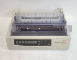 Oki Data Microline 320 Turbo GE7000A Dot Matrix Printer NO PAPER TRAY - Picture 1 of 14