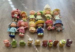 1979 Strawberry Shortcake 12 Dolls & 10 Pets Lot - Picture 1 of 6