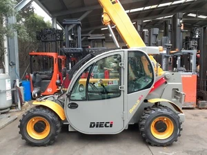 Telehandler Dieci 4WD All Terrain low Hrs 12 model Fitted w/h 360 degree rotator - Picture 1 of 11