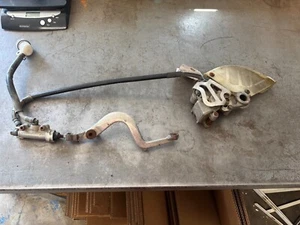 1991 Honda CR125R Rear Brake Caliper Lever CR125 R CR 125 - Picture 1 of 7