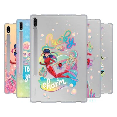 MIRACULOUS TALES OF LADYBUG & CAT NOIR AQUA LADYBUG GEL CASE SAMSUNG TABLETS 1 - Image 1 of 4