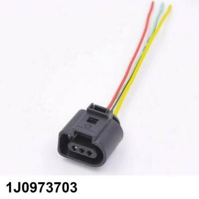 Connecteur prise fiche Arbre Cames Capteur POUR VW AUDI SEAT SKODA, 1J0973703 - Image 1 of 4