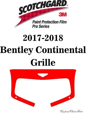 Película de protección de pintura 3M Scotchgard serie Pro 2017 2018 Bentley Continental  Foto 1 de 3