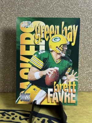 1997 Skybox Impact - Brett Favre #10 Packers - Image 1 of 2