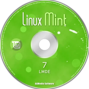 Linux Mint 7 Debian Edition (LMDE 7) 64bit Bootable DVD Linux Operating System - Picture 1 of 2