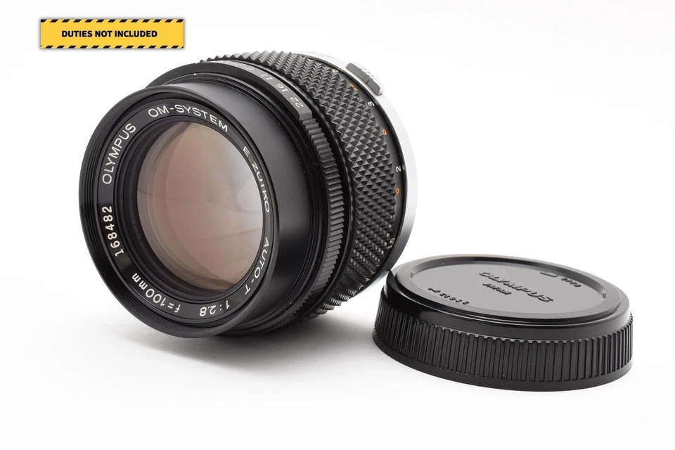 [Casi COMO NUEVO] Lente teleobjetivo Olympus OM-SYSTEM Zuiko Auto-T 100 mm f/2,8 JAPÓN Foto 1 de 4