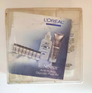 Kit de exfoliación glicólica antienvejecimiento L'oreal ReNoviste suministro descontinuado para 30 días difícil de encontrar - Imagen 1 de 2
