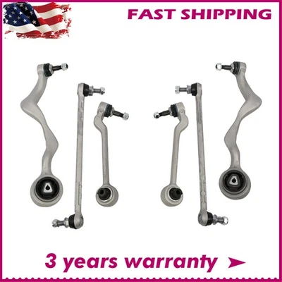6Pcs Front Control Arms Kits For BMW 328i 325i 330i 335i 128i 135i X1 E90 - Image 1 of 4