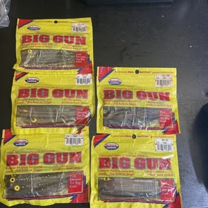 Menge 5 Riverside Köder 4" Big Gun 10 Stück 3 Farben Neu in Verpackung - Bild 1 von 6