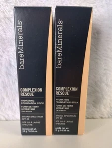 2 Bareminerals Complexion Rescue Hydrating Foundation Stick BAMBOO 5.5 New READ - Picture 1 of 5