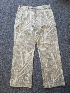 Abercrombie Fitch Camo Carpenter Hose Baggy W33 L30 Camouflage Vintage Y2K - Bild 1 von 12