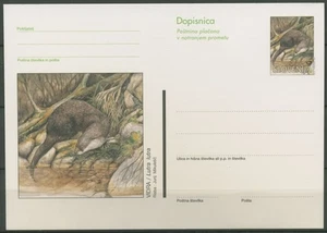 Slowenien 1997 Naturschutz: Otter Postkarte P 49 ungebraucht (X6263) - Picture 1 of 1