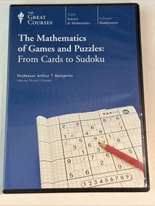 The Great Courses:  The Mathematics Of Games And Puzzles, 3 DVD, 2 Books - Bild 1 von 11