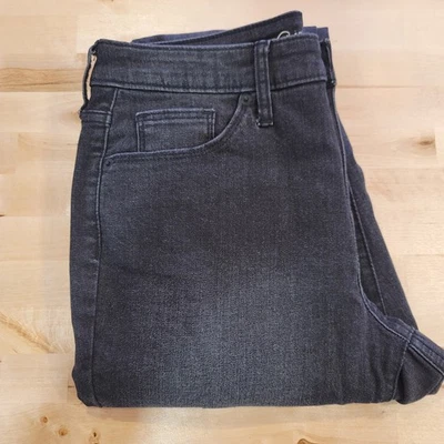 NWT High Rise Skinny Jeans Womens Sz 10 Black Lace Up Bow Preppy Goth Cute Pants - Image 1 of 4