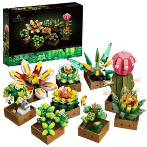 Educiro Flower Decoration Botanical Gardens succulents Building Blocks 913 pcs - Picture 1 of 4