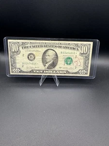 1977 $10 STAR Note 💵 Hamilton 💎 Replacement Bill 🔥 Vintage US Currency - Picture 1 of 2