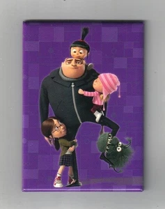 Despicable Me Movie Gru Holding the 3 Orphans Refrigerator Magnet, NEW UNUSED - Picture 1 of 1
