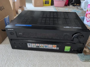 ONKYO TX-NR616 B AUDIO VIDEO RECEIVER 7.1 ch HDMI amplifier bundle w/ Remote - Picture 1 of 10