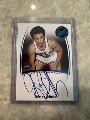 2007-08 Press Pass Legends Signatures #18 Henry Bibby AUTO UCLA Bruins Card - Image 1 of 4