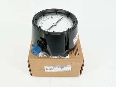 New Ashcroft 45-1279-SS-04L-30IMV&15 Pressure Gauge 4" Face 1/2"NPT 30IMV-15 - Image 1 of 4