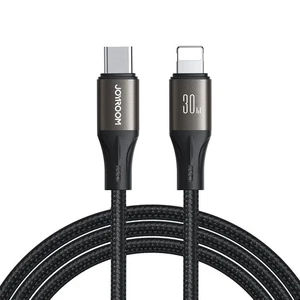 Joyroom Light Speed USB Type-C to iPhone 30W Fast Charging and Data Cable, 1.2m - Bild 1 von 9