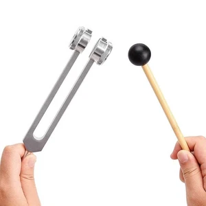 1 set 128hz Tuning Fork Medical Weighted Tuning Forks for Healing 128 hertz - Picture 1 of 13