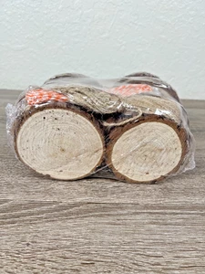 26 Stck. Unfertige Holzscheiben mit Löchern zum Basteln 3,6-4 Zoll Rund - Bild 1 von 7