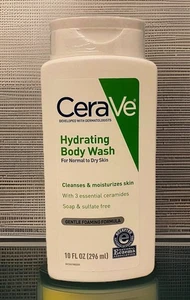 CeraVe Jabón Corporal para Piel Seca, Jabón Corporal Hidratante con Ácido Hialurónico 10oz - Imagen 1 de 4