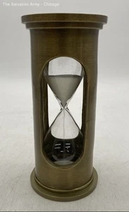 Bronze Traditional Home Decorative Showpiece Sand Timer Hourglass - Picture 1 of 6