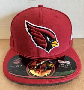 NEU NFL New Era 59Fifty Arizona Cardinals Red On Field Sideline Fitted Hat 7 3/8 - Bild 1 von 11