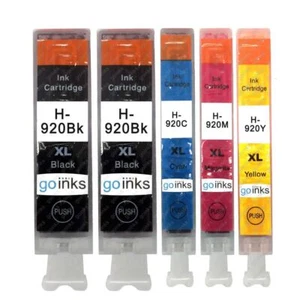 5 Printer Ink Cartirdges (Set+Bk) to replace HP 920 (920XL) non-OEM/Compatible - Picture 1 of 1
