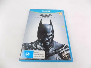 Mint Disc Nintendo Wii U Batman Arkham Origins - Inc Manual - Picture 1 of 3