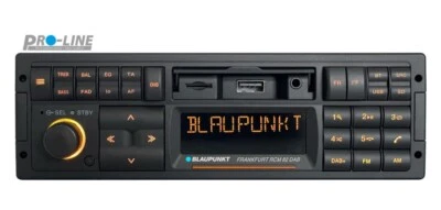 New Retro Frankfurt RCM 82 DAB Digital media receiver Porsche BMW ETC 90's Car - Image 1 of 4