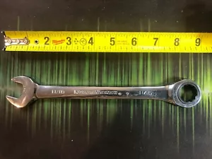LLAVE DE ENGRANAJES 11/16 pulgadas 12 puntos llave combinada de trinquete - Imagen 1 de 2