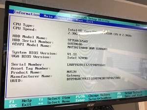 Gateway 15.6” P5WS0 Laptop Intel Core i5-2410 15.6" READ - Picture 1 of 9