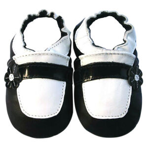 Jinwood Soft Sole Leather Baby Shoes Boy Girl Infant Toddler Gift Booties 0-3 Y
