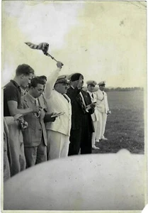 Foto Littorio Versammlung, auf Foto S.E. Giuseppe Valle. Jahr 1935 - Bild 1 von 2