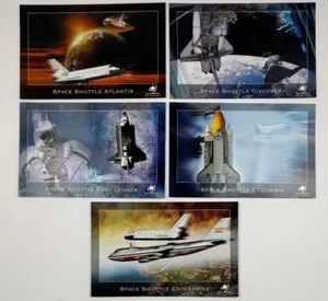 NASA Space Shuttle Postcards 9 x 5.75 inch Space Foundation Set of 5 Challenger - Picture 1 of 9