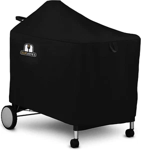 Grillabdeckung für Weber Performer Deluxe Holzkohle 22 Zoll Holzkohlegrill Abdeckung - Bild 1 von 7