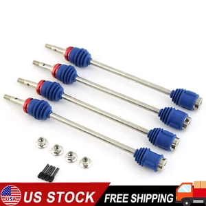 For Traxxas 5451R Steel CVD Driveshafts Nitro Revo, T-Maxx 3.3, E-Maxx BrushleBp - Picture 1 of 12