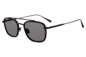 John Varvatos Sunglasses V529 52mm Tortoise / Grey Polarized - Picture 1 of 2