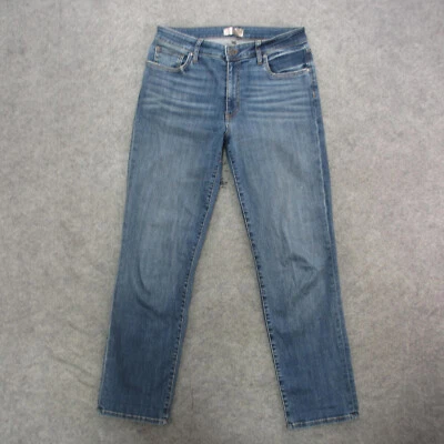 KUT Jeans Women's 6 Blue Medium Wash High Rise Christine Straight Leg Jeans - Image 1 of 4