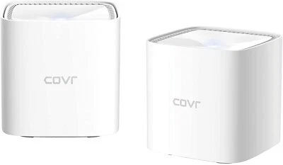 D-Link COVR-C1102 AC1200 Dual-Band Whole Home Mesh Wi-Fi System Set of 2, white - Bild 1 von 4