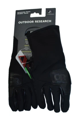 Outdoor Research OR Stormtracker Sensor Touchscreen Windbloc Gloves Womens L - Image 1 of 4
